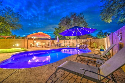 Heated Salt Water Pool Putting Green BBQ 4 Tv's