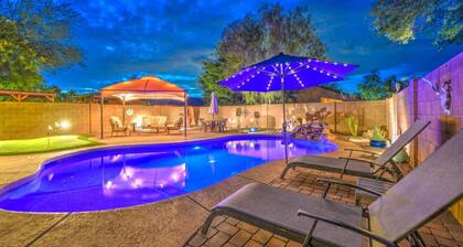 Heated Salt Water Pool Putting Green BBQ 4 Tv's