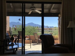 Interior - Enjoy the Moon Rising over the Santa Rita Mountains. Property in Desert Casitas. (Green Valley)