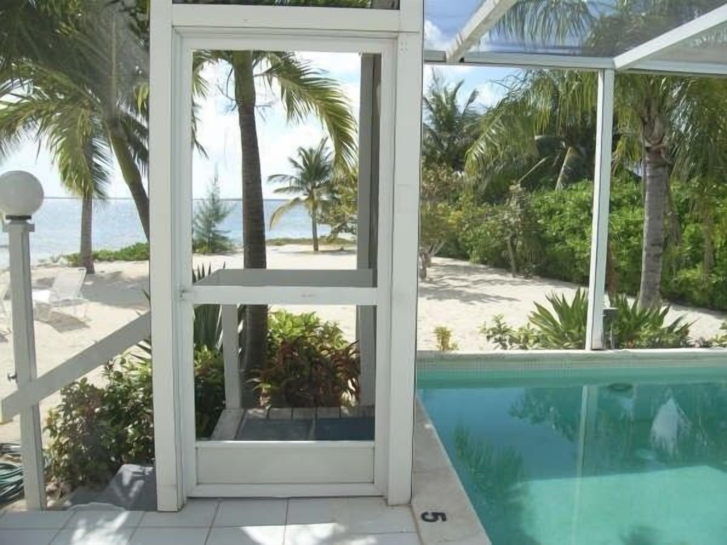Step into the back yard