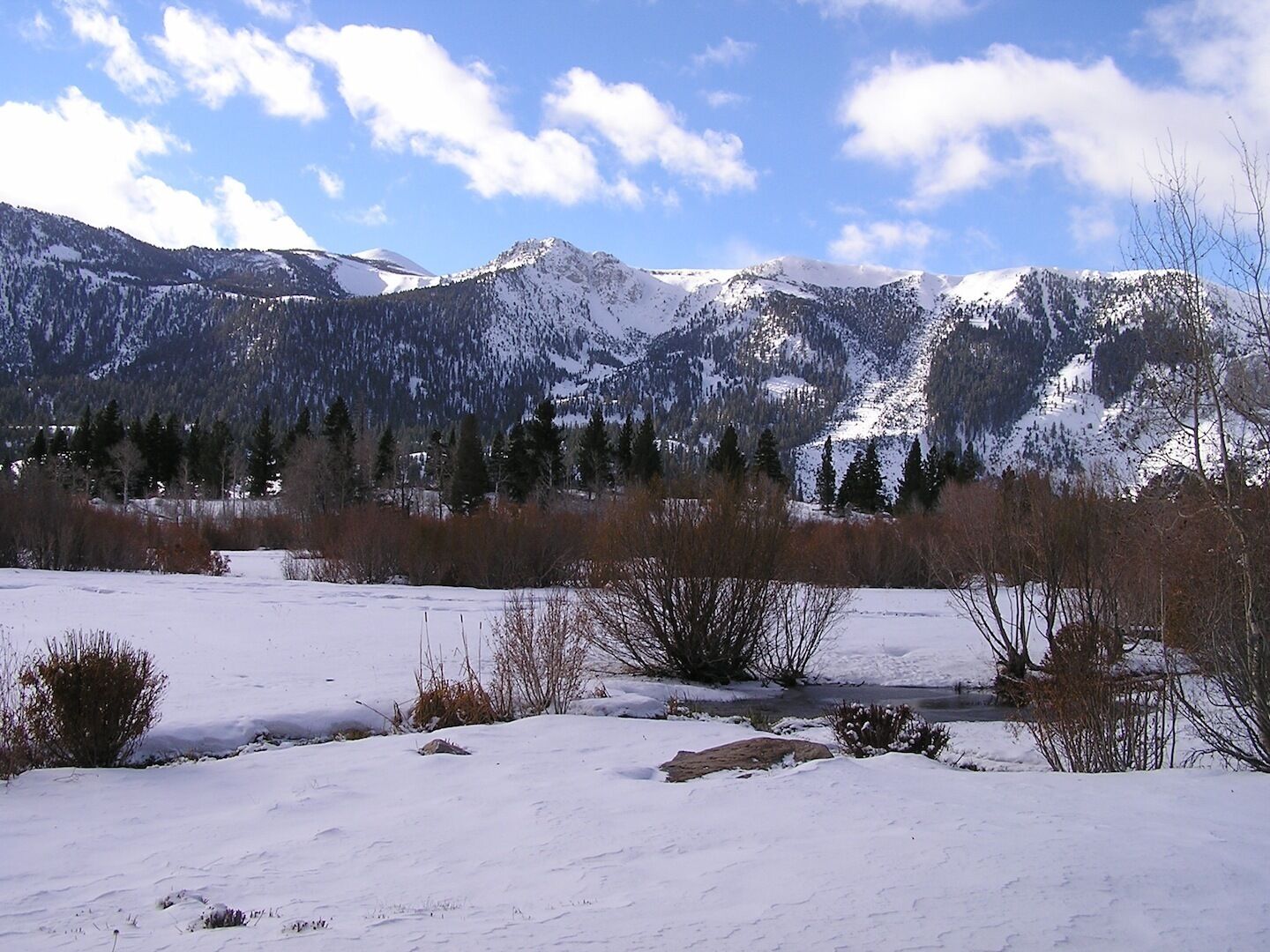 MILLION $$ DOLLAR $$ VIEW IN THE HEART OF MAMMOTH MOUNTAIN