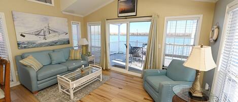 Televisión, reproductor de DVD, biblioteca musical y videoteca