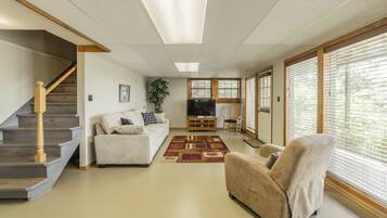 Smart TV, DVD player, video library