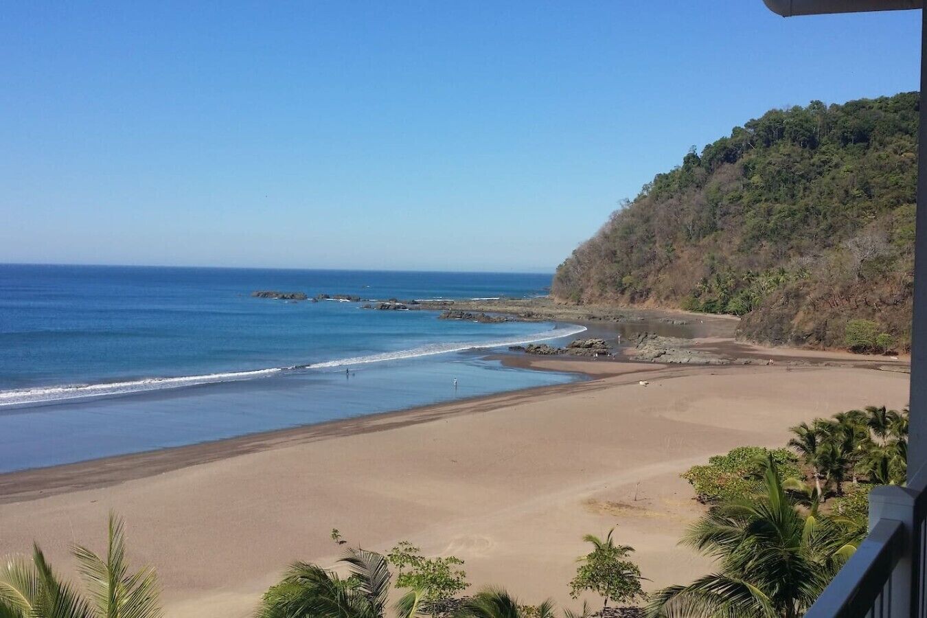 靠近海滩