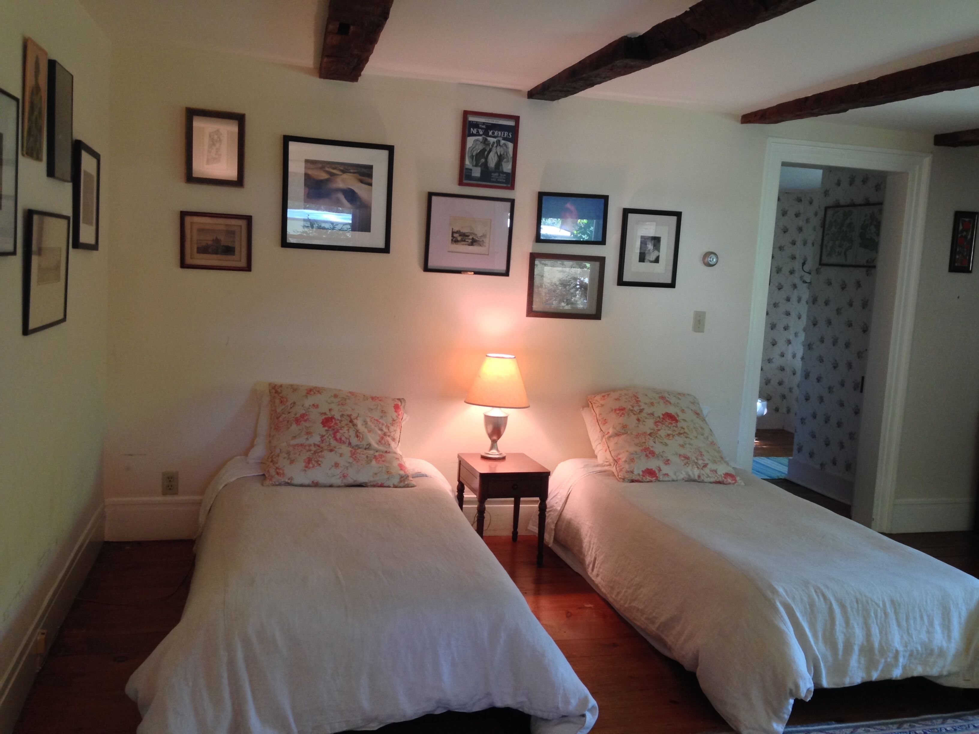 Blissful 1848 Farmhouse, vegetable garden, swim pond, screen porch