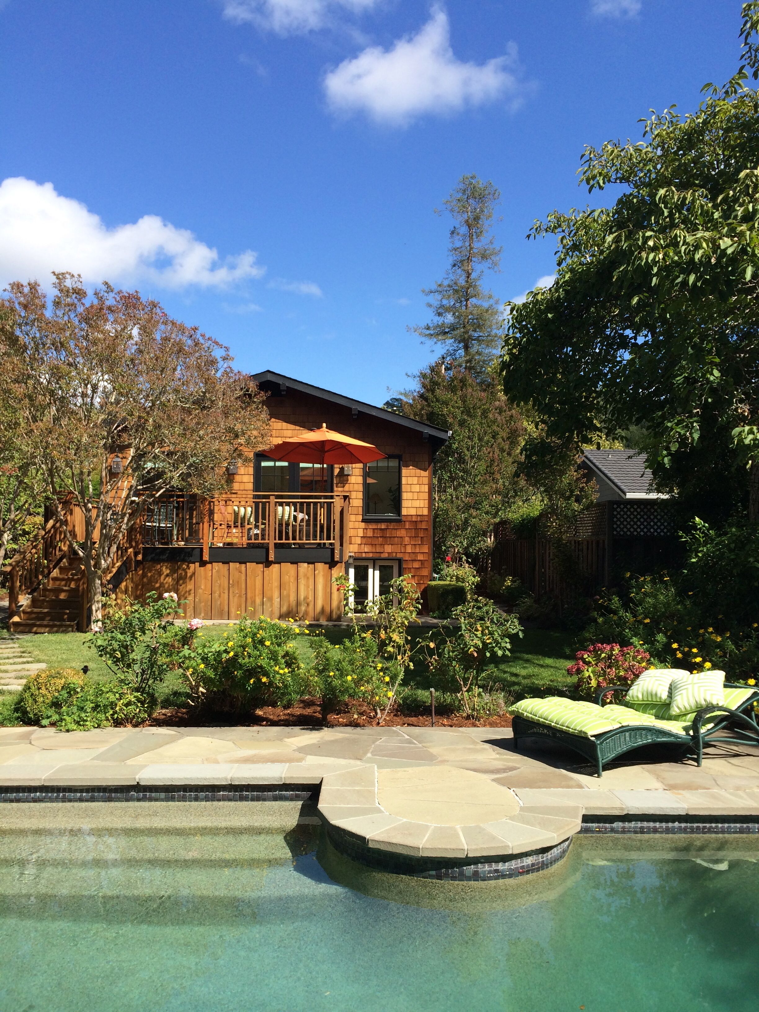 The sun is shining in Kentfield!