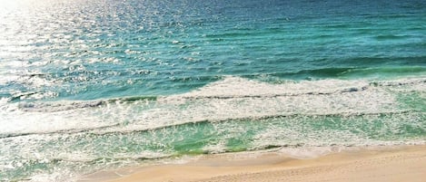 Aan het strand