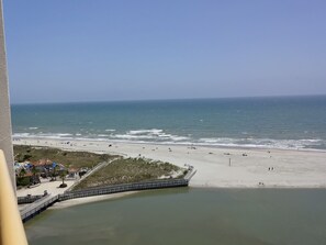 Na praia