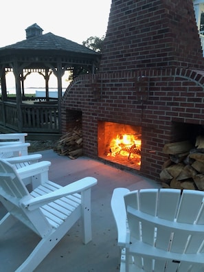 Enceinte de l’hébergement