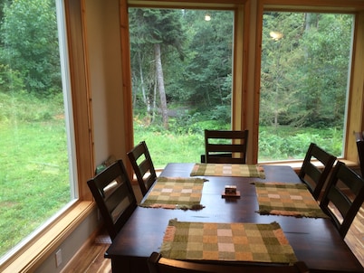 Unique Home in Willard, Wa. 40 acres, 50 feet from Little White Salmon River