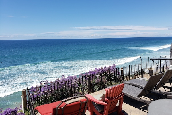 3 comfy large chaise lounges with adirondack chairs too