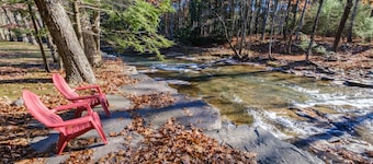 Streamside Cottage Fuß in die Stadt von Woodstock