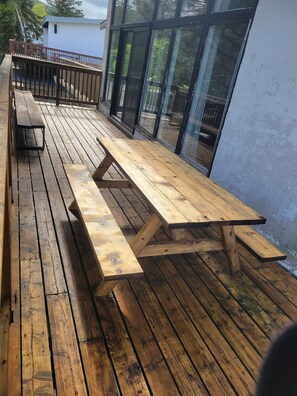 Outdoor dining - Mountain View Blue Mountain (Blue Mountains)