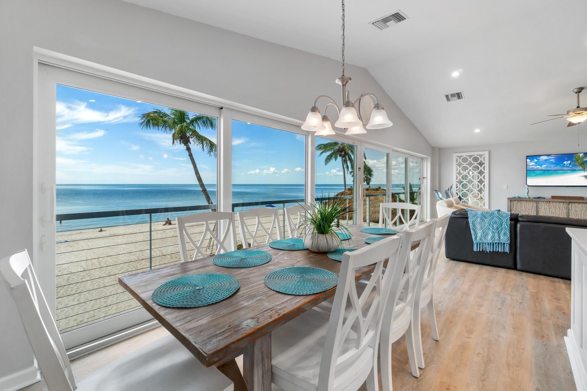 Modern Direct Beachfront Paradise | 3-Bedroom & 2.5 Bath