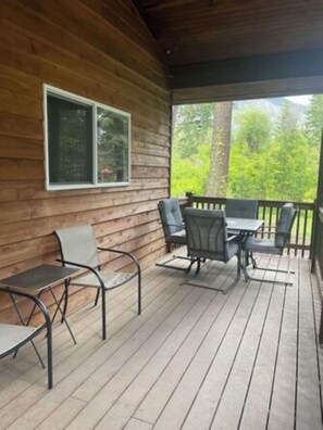 Outdoor dining -     Elk Tracks Lodge (Easton)