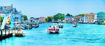 5 ⭐️ 1BR-Den Ocean Block in North OC-Fenwick Avail 6.28-7.5 Sleeps 6, 4th of July