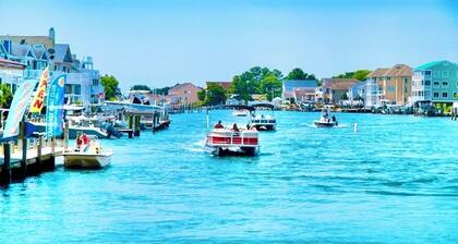 5 ⭐️ 1BR-Den Ocean Block in North OC-Fenwick Avail 6.28-7.5 Sleeps 6, 4th of July