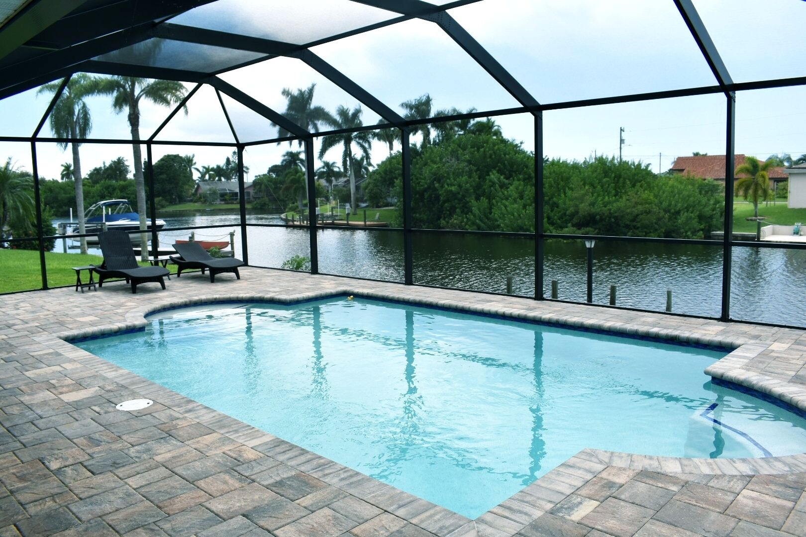 Gulf Access pool home in Southwest Cape Coral