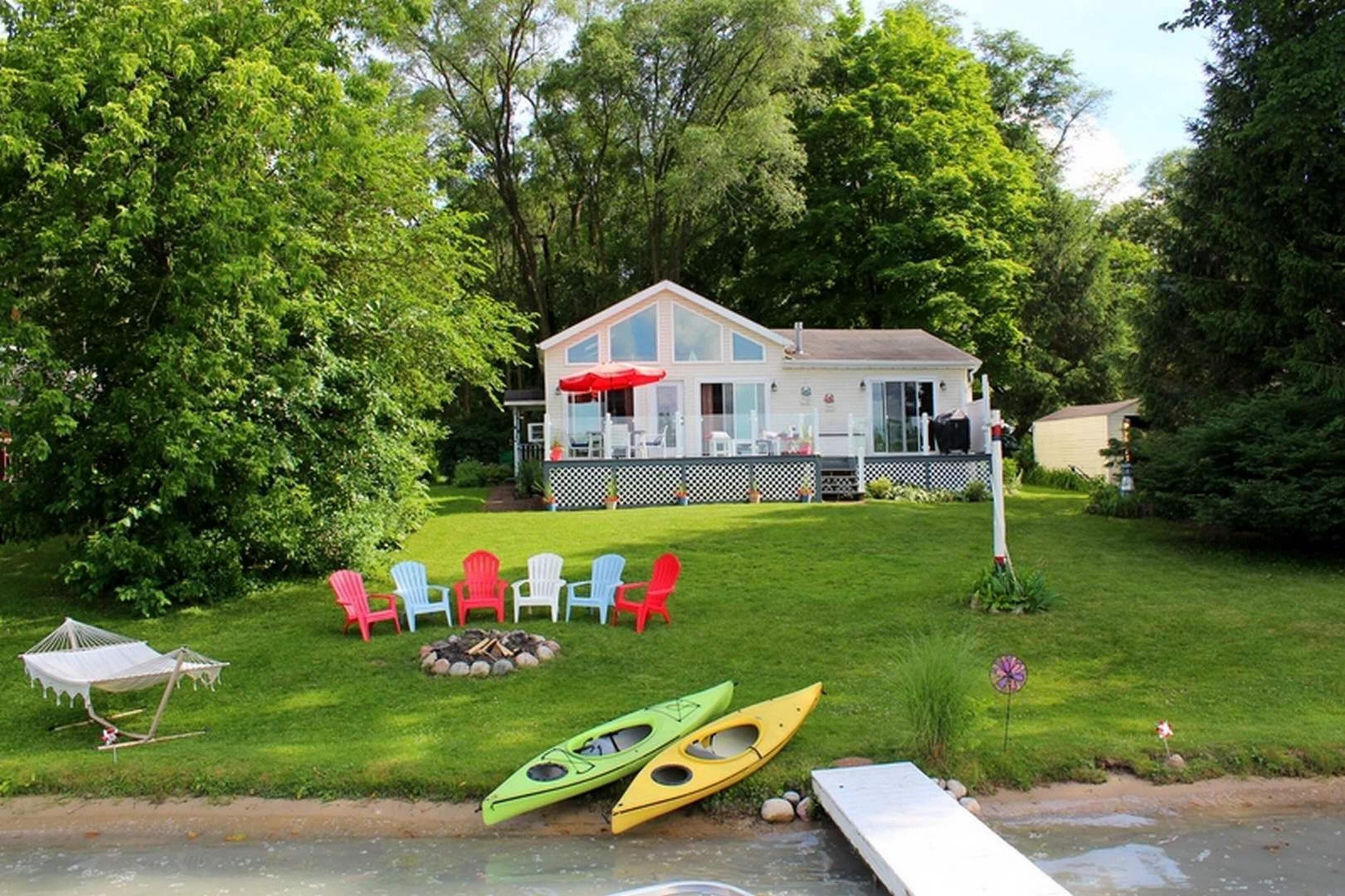 Waterfront Home on Beautiful All Sports Lake