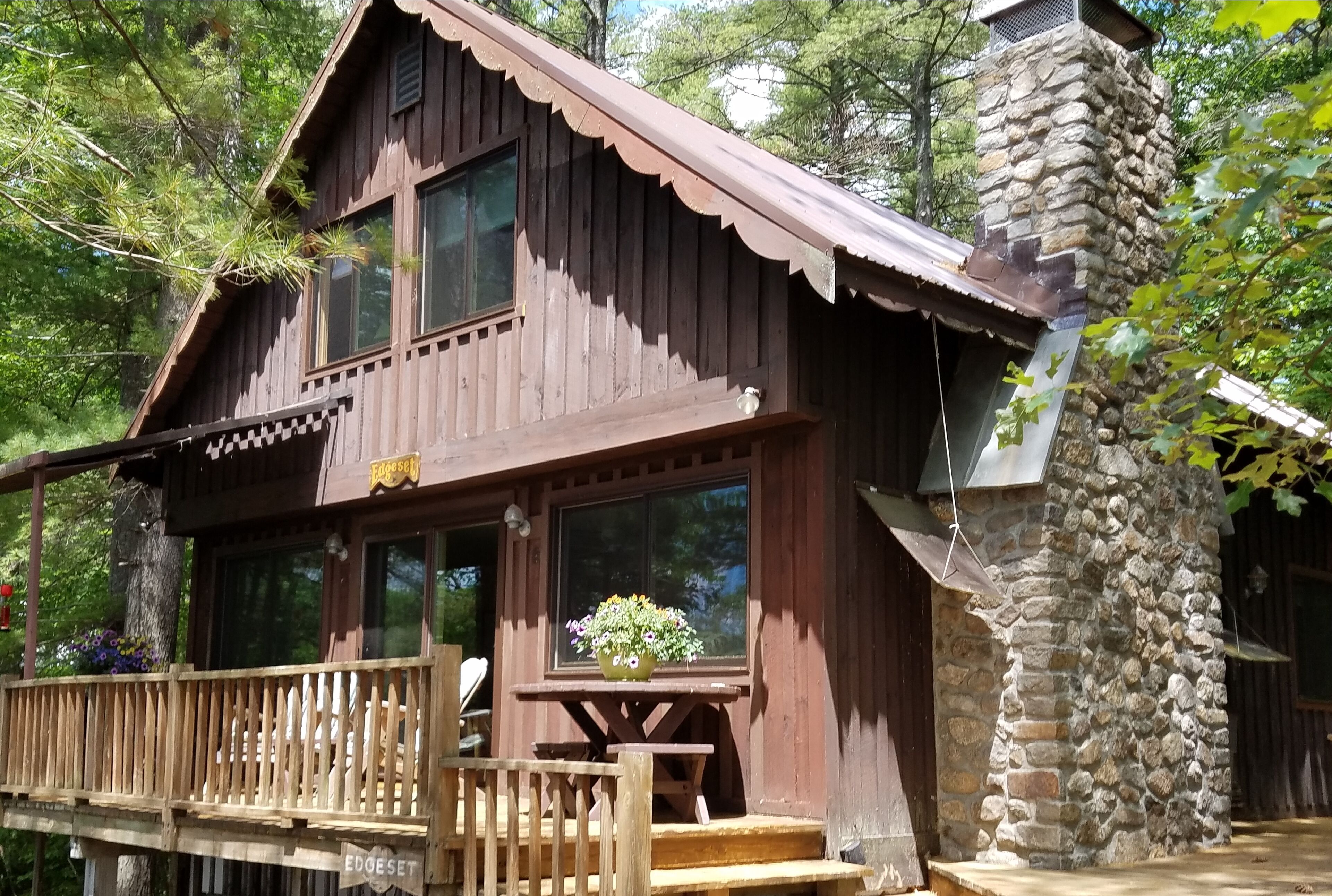 Private Point On Beautiful Hancock Pond, House Is Only Steps Away From The Water