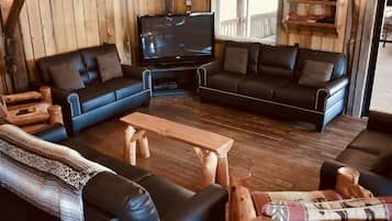 TV, fireplace, DVD player, table tennis