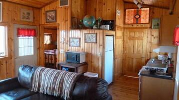 Tv, eldstad, tv-spel och dvd-spelare