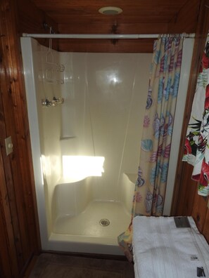 Shower, hair dryer, towels, toilet paper - Pine Cabin #3 on 30 Acres! 1 mi. from Carbondale, IL & SIUC Campus (Carbondale)
