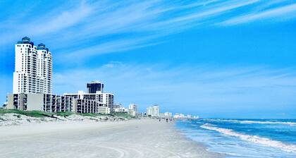 Stunning Beach Front Ground Floor 3/2 Condo. A Few Steps To The Beach!