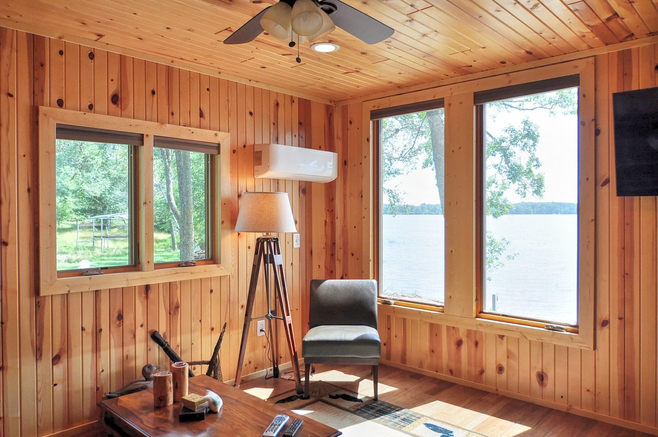 Vue depuis l’hébergement