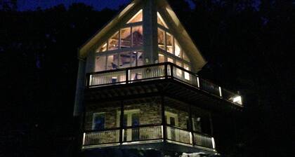 Sunset Cove - Premier Lakefront Vacation Home with Private Dock
