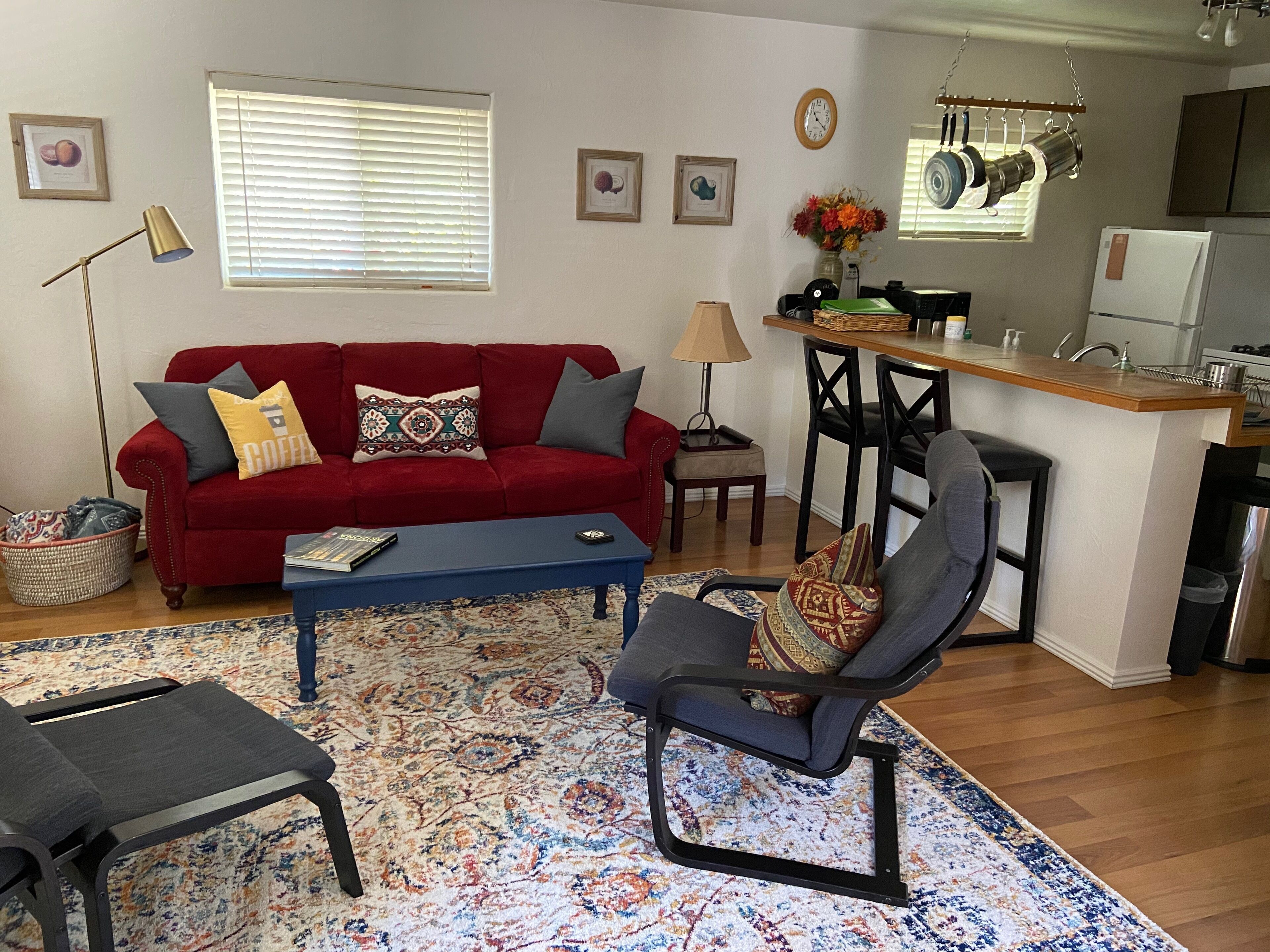 Cozy, Modern Two Bedroom Downtown Flagstaff Cottage for Short or Extended Stays