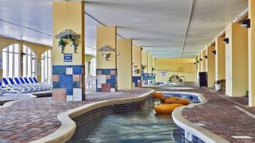 Piscina interna, piscina aquecida