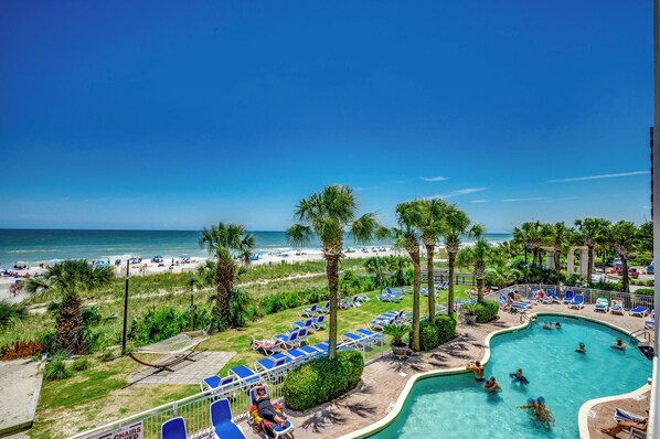 Indoor pool, a heated pool