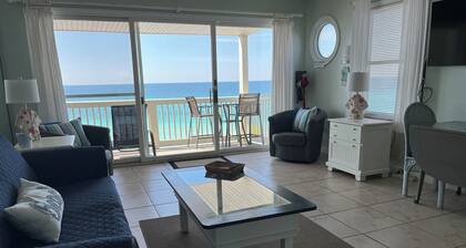 Gulf Front-private beach -west end unit- sunsets from unit! July openings!!