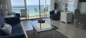 Gulf Front-private beach -west end unit- sunsets from unit! July openings!!