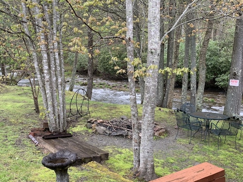 Cozy Little Cabin Located Along The Banks Of A Beautiful Trout Stream