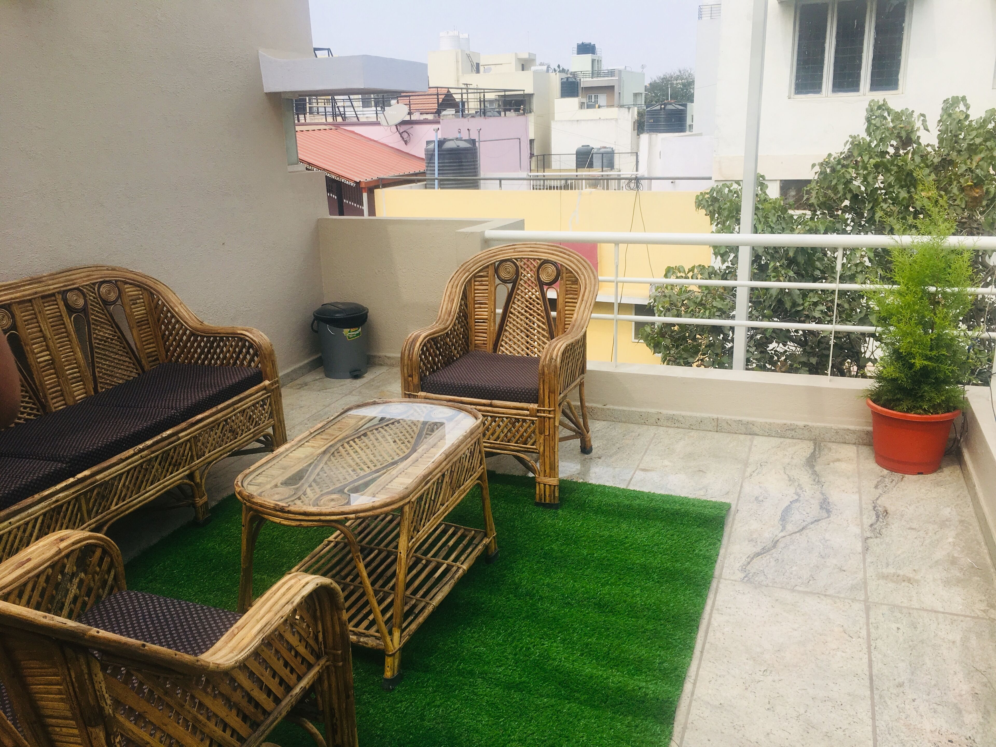 Enceinte de l’hébergement