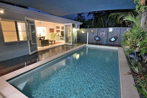 Piscine chauffée