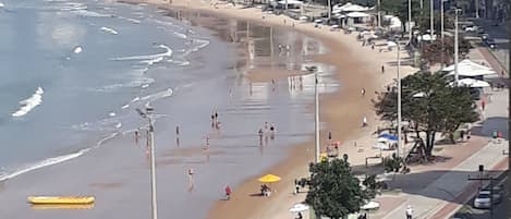 En la playa