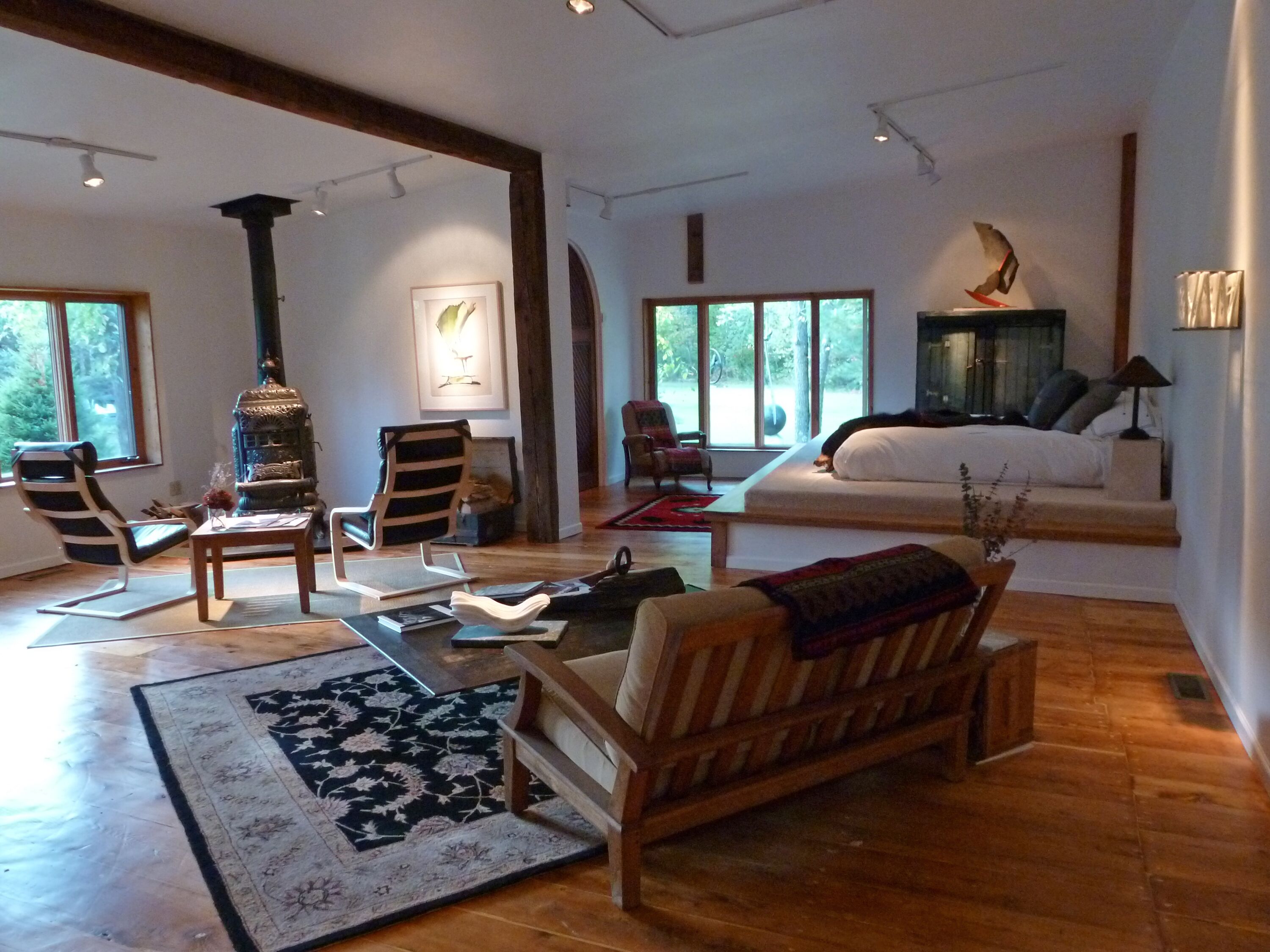Studio C - In a 9 Acre Sculpture Garden On Banks Of Beautiful Sacandaga River