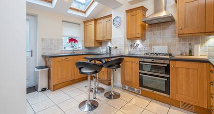 Calderdale Terraces, im Zentrum von Hebden Bridge, in einer ruhigen Straße