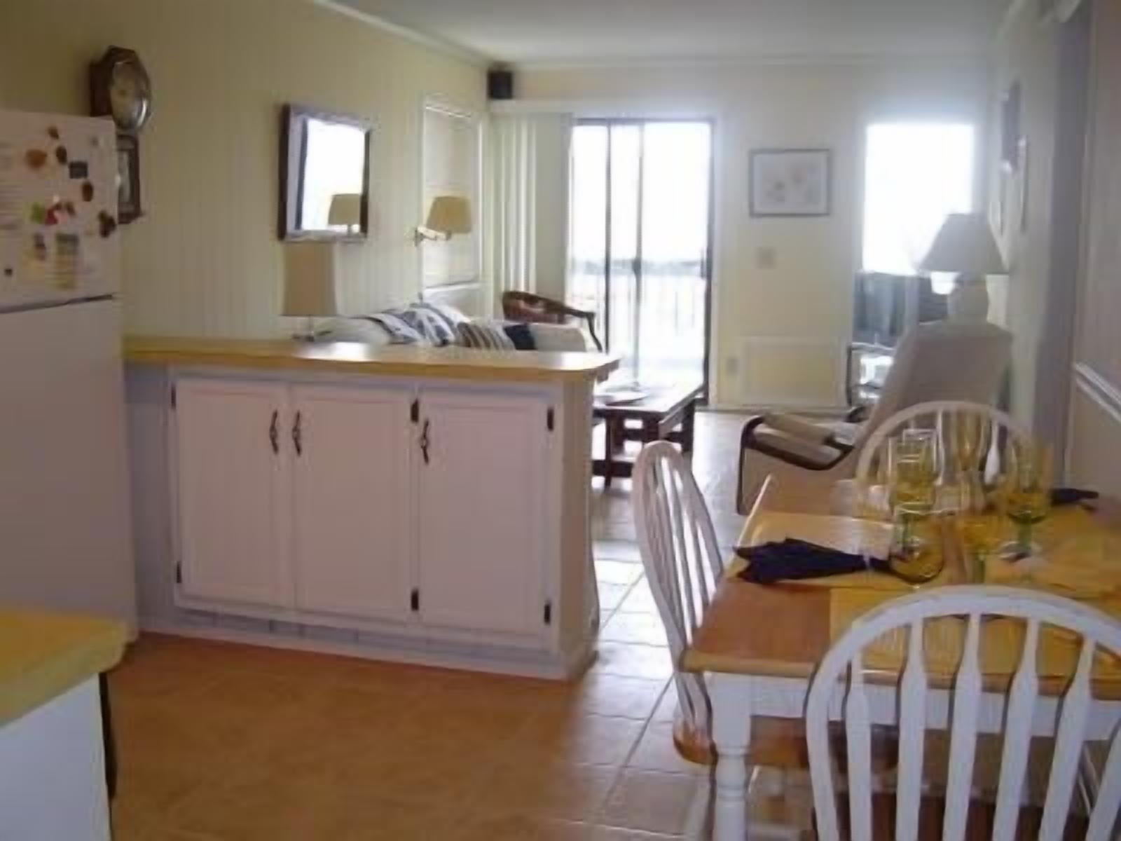 Ocean-side condominium with pool. Fully-equipped for relaxed vacationing.