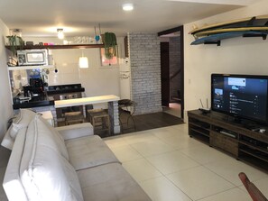 Smart-TV, videospill og stereoanlegg