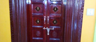 Coorg mango villa hem med fullt utrustat kök, 2bhk hus med bifogat badkar