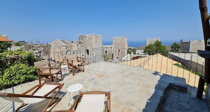 Vanha torni-talo Manin niemimaalla