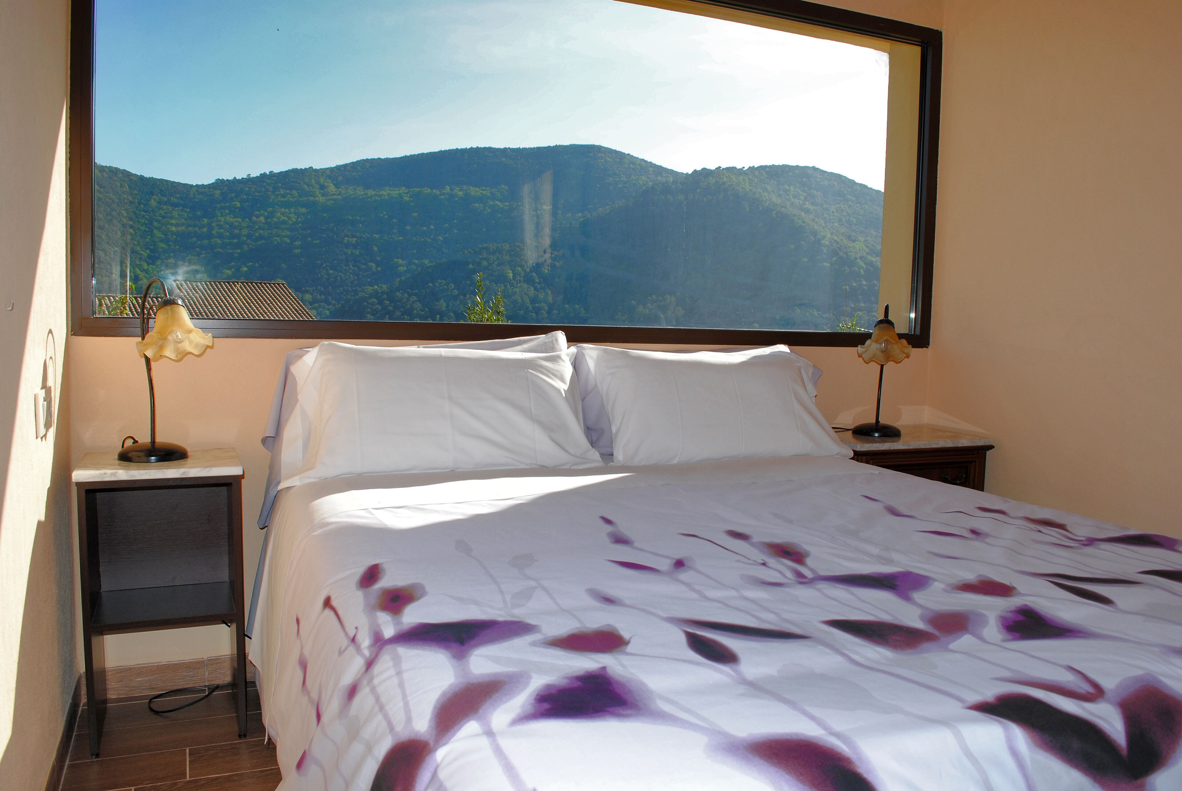 Breathtaking mountain views with big pool, close to Banyoles lake and beaches