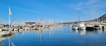 Executive Villa aircondition med privat basseng, fjell og havutsikt