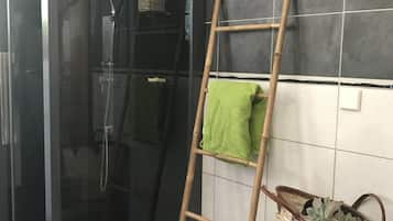 Shower, hair dryer