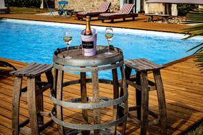 Pool - Farmhouse with private pool. Unforgettable. (Moncrabeau)