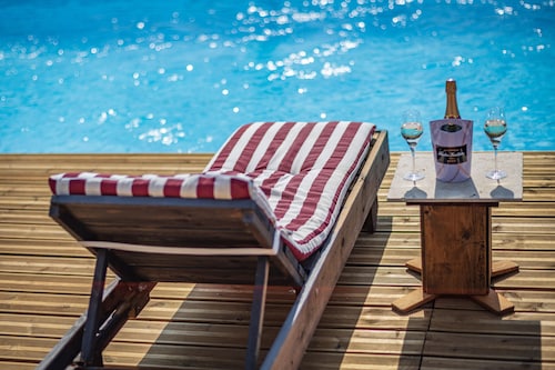 Ferme avec piscine privée. Inoubliable.